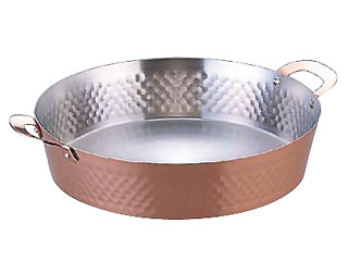 銅槌目入すき焼き鍋