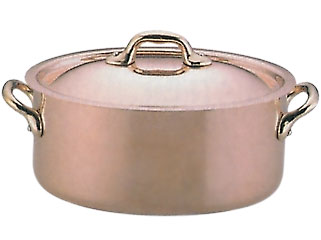 銅とステンのコラボ/モービル 銅 半寸胴鍋・片手鍋・シャローパン通販 
